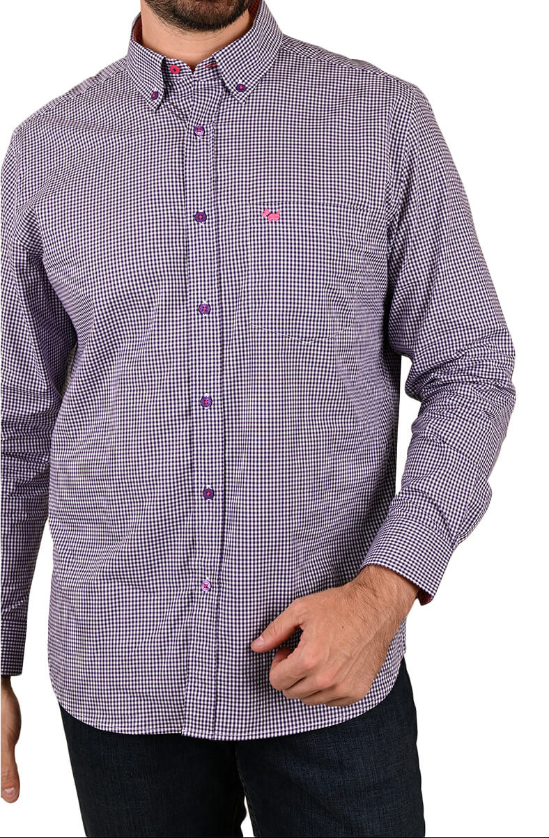 Camisa Chagall manga larga