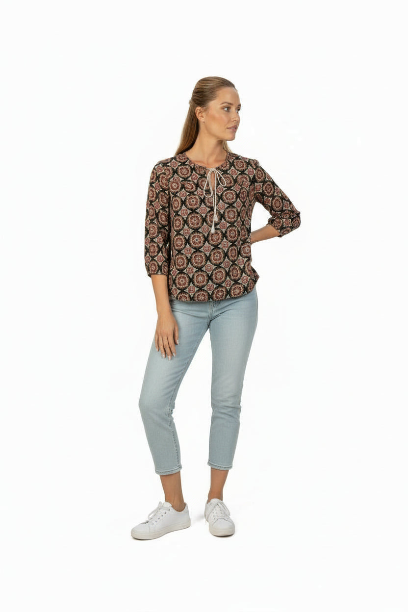 Blusa Alva Manga 3/4